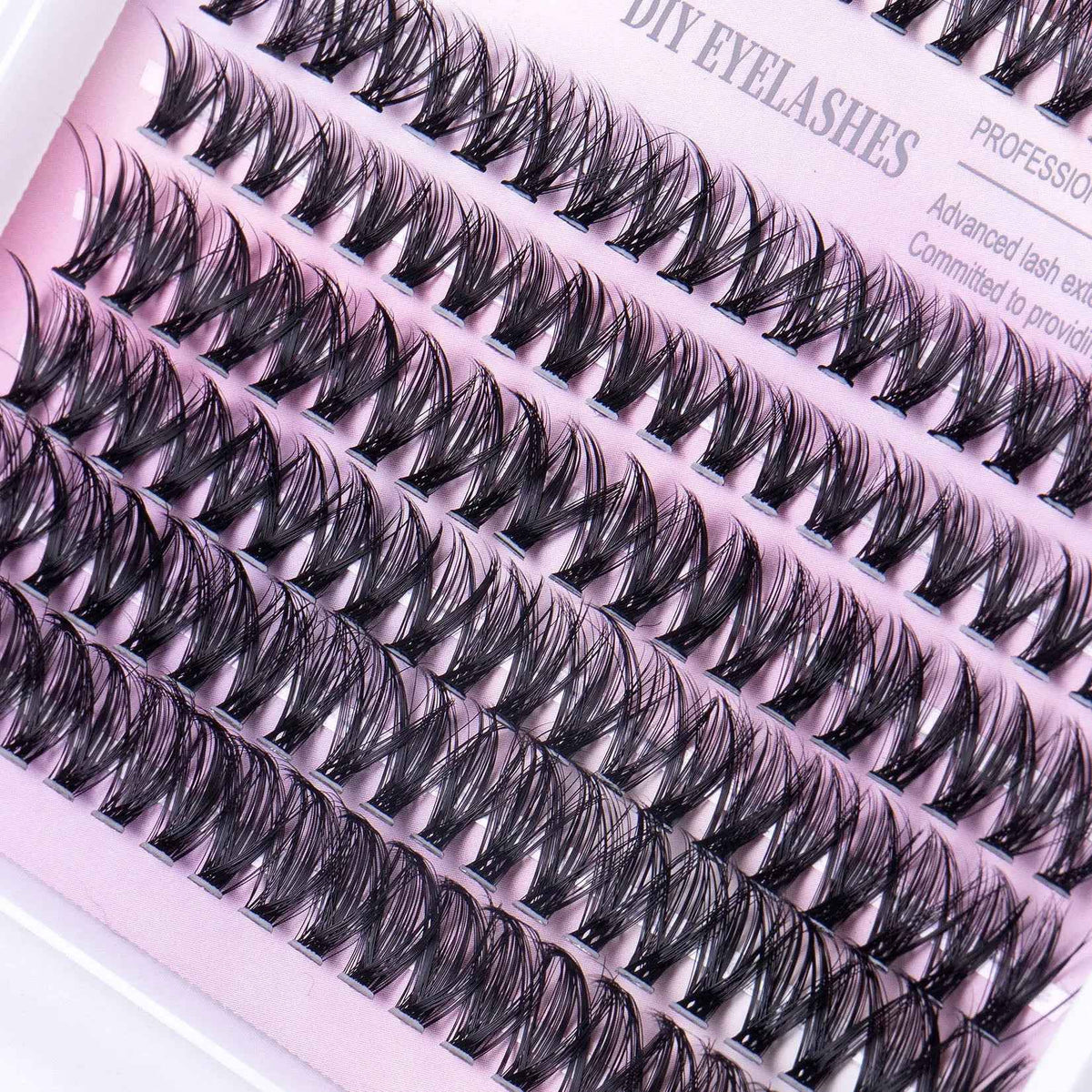 DIY Lash Cluster Kit – 240 Wispy Segmented Lashes for Stunning Eyes
