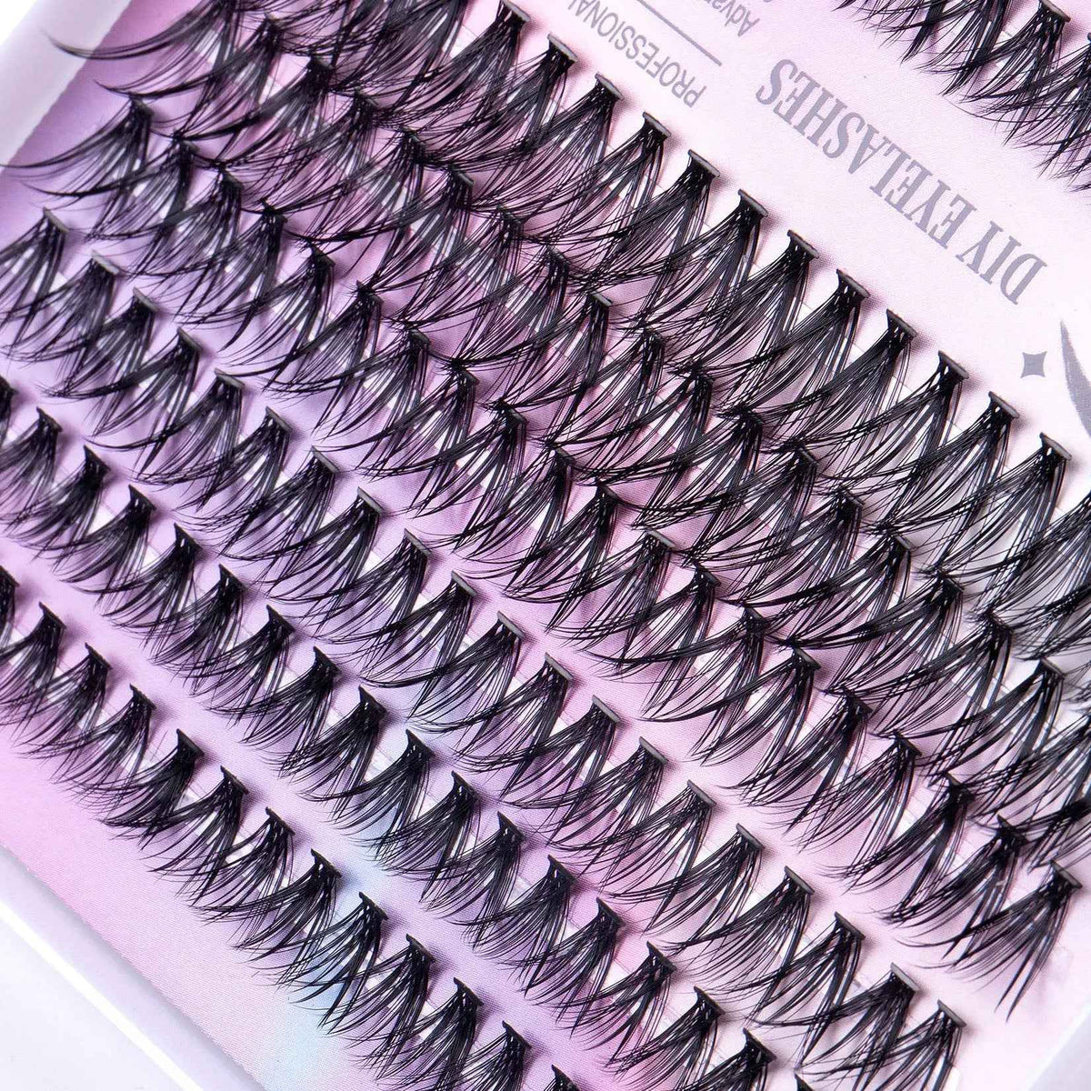 DIY Lash Cluster Kit – 240 Wispy Segmented Lashes for Stunning Eyes